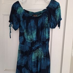 Caribbean batik dress